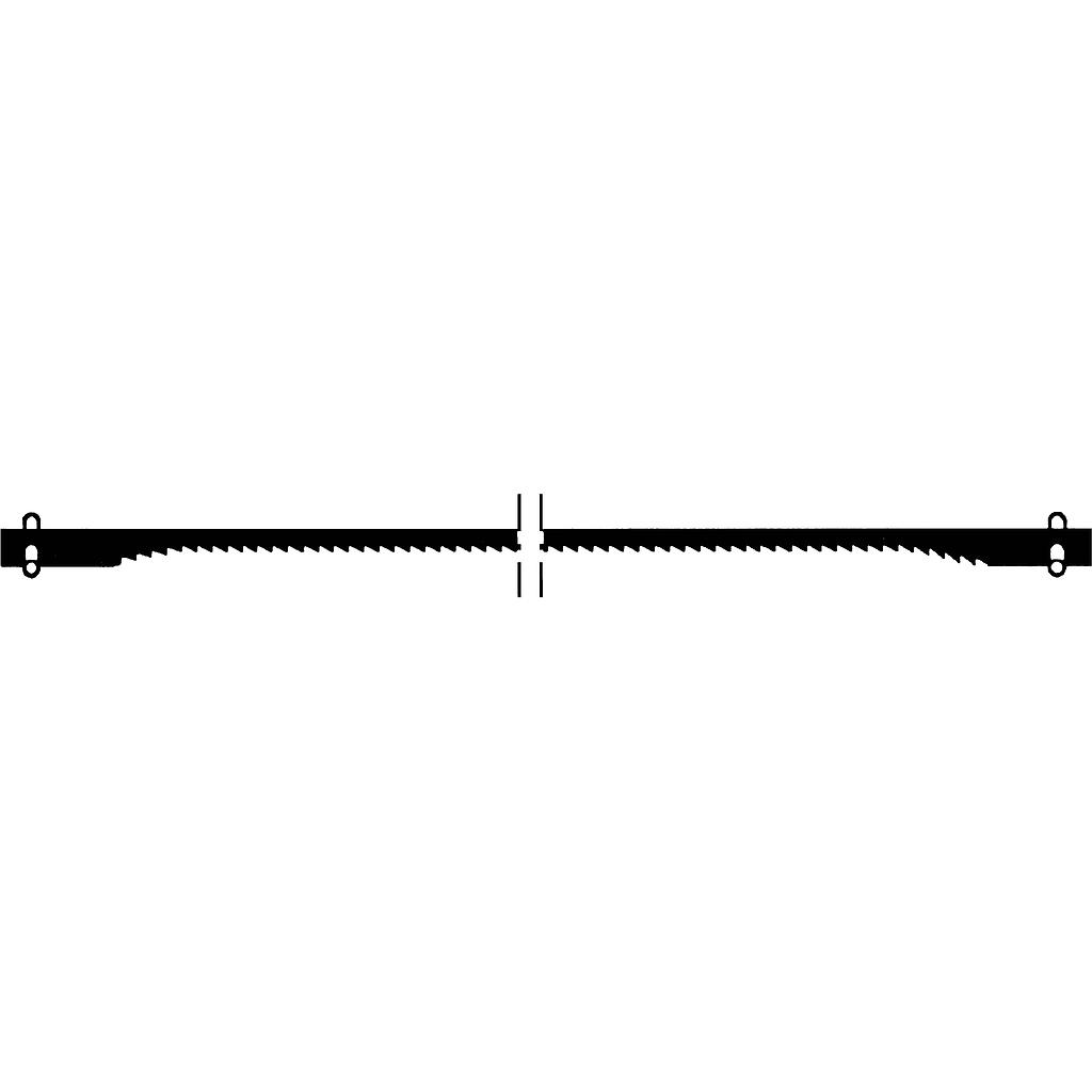 [ PX28745 ] Proxxon Zaagblad met dwarsstift, fijn vertand (25 Tanden op 25mm), 12 Stuks