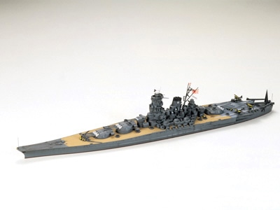 [ T31113 ] Tamiya Japanese Battleship Yamato 1/700