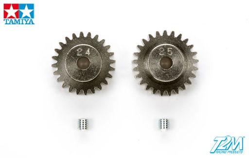 [ T50477 ] Tamiya 24T, 25T AV 0.6 Pinion Gear