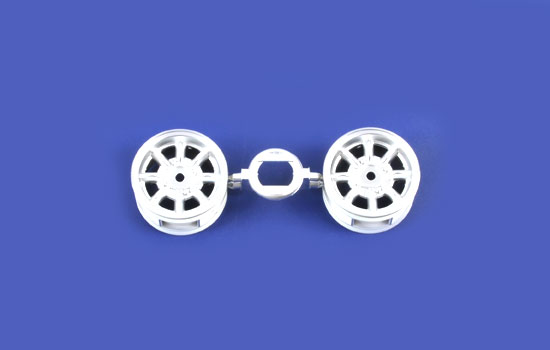 [ T50676 ] Tamiya M-Chassis 8-Spoke Wheels Plated 2st