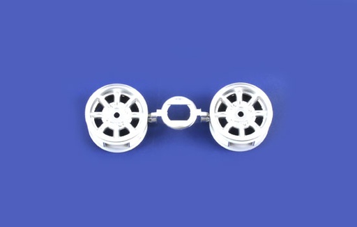 [ T50676 ] Tamiya M-Chassis 8-Spoke Wheels Plated 2st