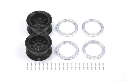 [ T51323 ] Tamiya CR-01 Std Wheels offset ±0 (Toyota Landcruiser 40)