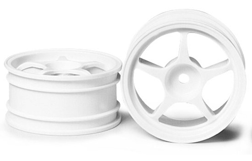 [ T53232 ] Tamiya One-piece R.Spoke Wheels 26mm 2st