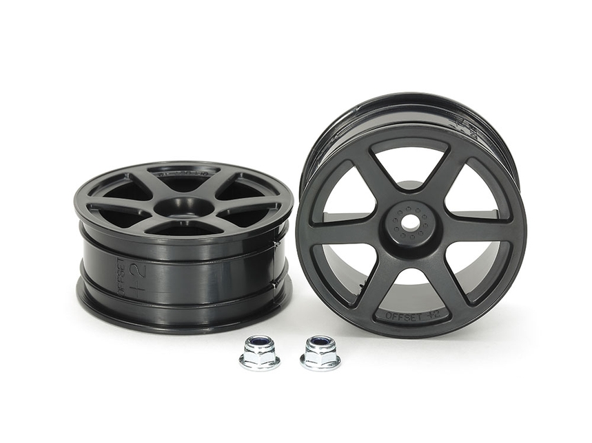 [ T53453 ] Tamiya M-Narrow 6-Spoke Wheels (+2)