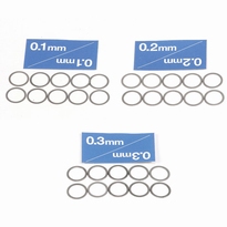 [ T53587 ] Tamiya 5mm Shim Set (3 types / 10 pcs each)