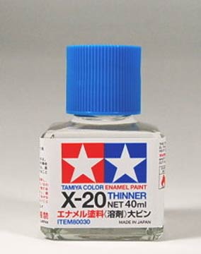 [ T80030 ] Tamiya Enamel  X-20 Thinner (40ml)