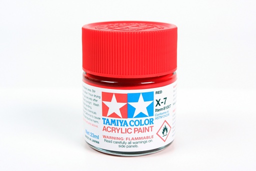 [ T81007 ] Tamiya acrylic X-7 Red 23ml