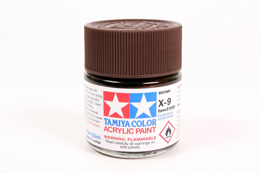 [ T81010 ] Tamiya acrylic X-10 Gun Metal 23ml