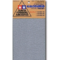 [ T87024 ] Tamiya Finishing Abrasives Fine / schuurpapier fijn 1200x1/1500x2/2000x2