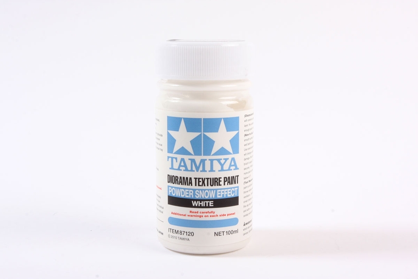 [ T87120 ] Tamiya Texture Paint-Powder Snow, Wh