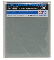 [ T87150 ] Tamiya schuurspons / Sanding Sponge Sheet 1500