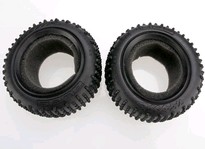 [ TRX-2470 ] Traxxas Tires, Alias 2.2&quot; (rear) (2)/ foam inserts (Bandit) (soft compound) -TRX2470 