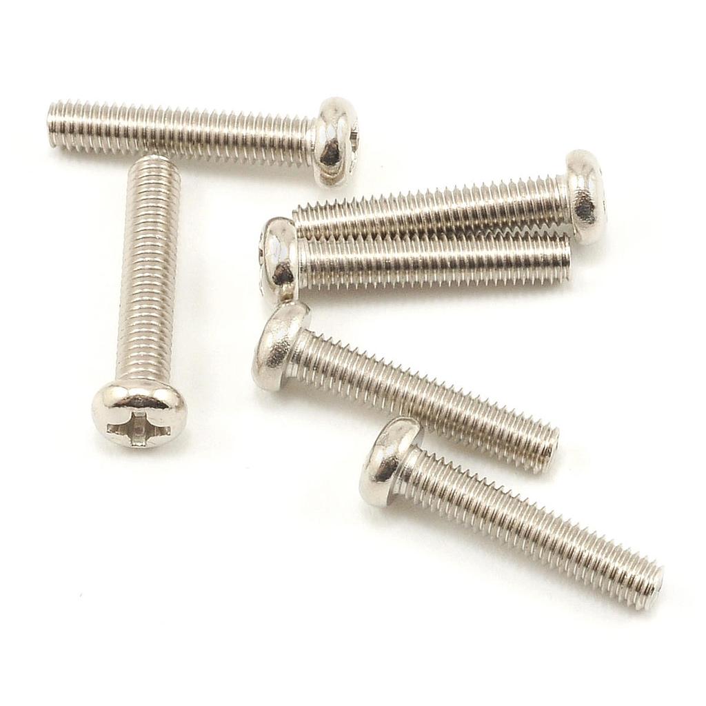 [ TRX-2563 ] Traxxas Screws, 3x15mm roundhead machine (6) -TRX2563 