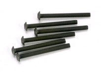 [ TRX-2582 ] Traxxas Screws, 3x30mm button-head machine (hex drive) (6) -TRX2582 