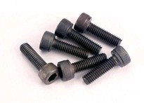 [ TRX-2587 ] Traxxas Screws, 3x10mm cap-head machine (6) (no washer) -TRX2587 