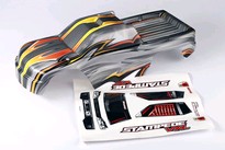 [ TRX-3617R ] Traxxas BODY, STAMPEDE VXL, PROGRAPHIX iets langer 1cm dan 3615 de rest klopt -TRX3617R