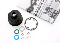 [ TRX-3978 ] Traxxas Carrier, differential (heavy duty)/ x-ring gaskets (2)/ ring gear gasket/ bushings (2)/ 6x10x0.5 TW -TRX3978 