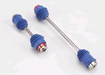 [ TRX-5151R ] Traxxas Driveshafts, center E-Maxx (steel constant-velocity) front (1)/ rear (1) (assembled with inner and outer dust boots, for 3905 E-Maxx) -TRX5151R