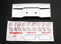 [ TRX-5412 ] Traxxas Wing, Revo (white)/ decal sheet-TRX5412 