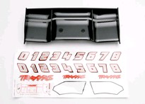 [ TRX-5446G ] Traxxas Wing, Revo (Exo-Carbon finish)/ decal sheet 