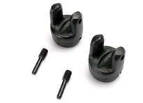 [ TRX-5458X ] Traxxas Yokes, differential and transmission (2)/ 4x15mm screw pins (2) -TRX5458X