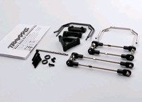 [ TRX-5498 ] Traxxas Sway bar kit, Revo (front and rear) (includes thick and thin sway bars and adjustable linkage) (requires part #5411 to install rear bumper) -TRX5498 