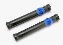 [ TRX-5656 ] Traxxas Half shaft set, long (plastic parts only) (internal splined half shaft/ external splined half shaft/ rubber boot) (assembled with glued boot) (2 assemblies) -TRX5656 