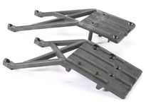 [ TRX-5837 ] Traxxas Skidplates, front &amp; rear (black)-TRX5837 