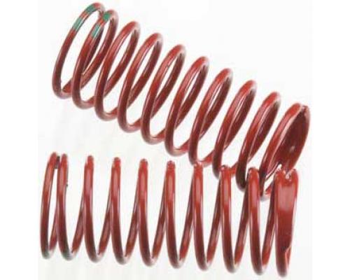 [ TRX-5940 ] Traxxas Spring, shock (red) (GTR) (1.8 rate double green stripe) -TRX5940 