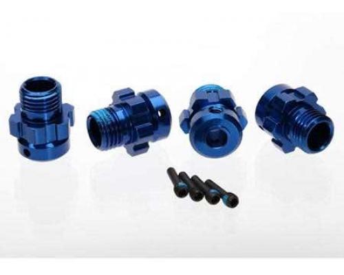 [ TRX-6469 ] Traxxas wheel hub splined 17mm alu blue-TRX6469 