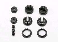 [ TRX-7065 ] Traxxas Caps and spring retainers, GTR shock (upper cap (2)/ hollow balls (4)/ bottom cap (2)/ upper retainer (2)/ lower retainer (2)) -TRX7065 