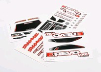 [ TRX-7113 ] Traxxas Decal sheets, 1/16 E-Revo VXL-TRX7113 