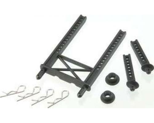 [ TRX-7315 ] Traxxas Body mount, rear/ body mount posts, front (2)/body washer, rear (2) -TRX7315 