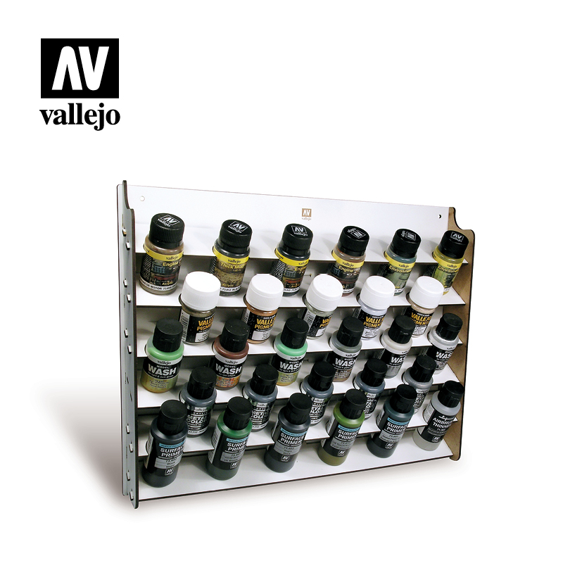 [ VAL26009 ] Vallejo Wall Mounted Paint Display for 35 and 60 ml bottles