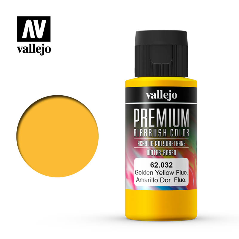 [ VAL62032 ] Vallejo Gondel Yellow Fluo premium 60ml