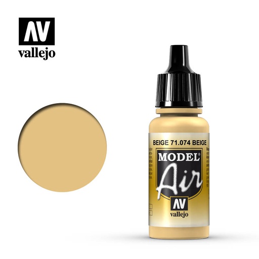 [ VAL71074 ] Vallejo Model Air Beige 17ml