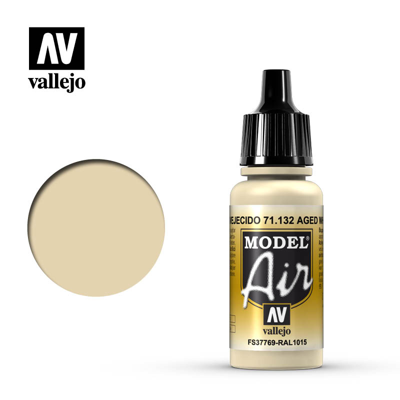 [ VAL71132 ] Vallejo Model Air Aged White 17ml