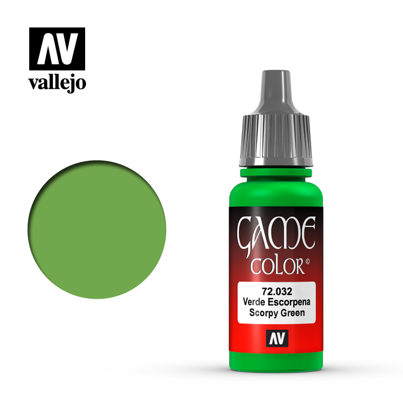 [ VAL72032 ] Vallejo Game Color Escorpena Green 18ml
