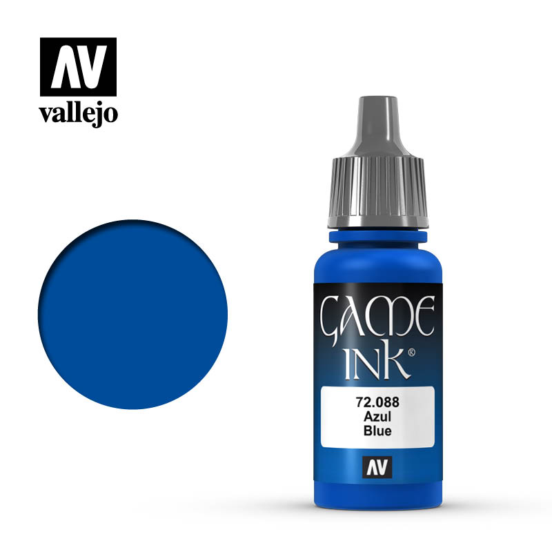 [ VAL72088 ] Vallejo Game Color Blue Ink 17ml