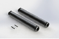 [ AR310747 ]Arrma -  Slider Driveshaft 80mm Gun Metal Big Rock - 2 pcs