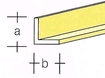 [ MESSINGL12X12 ] Messing L 12x12mm 1 meter AE7746-24