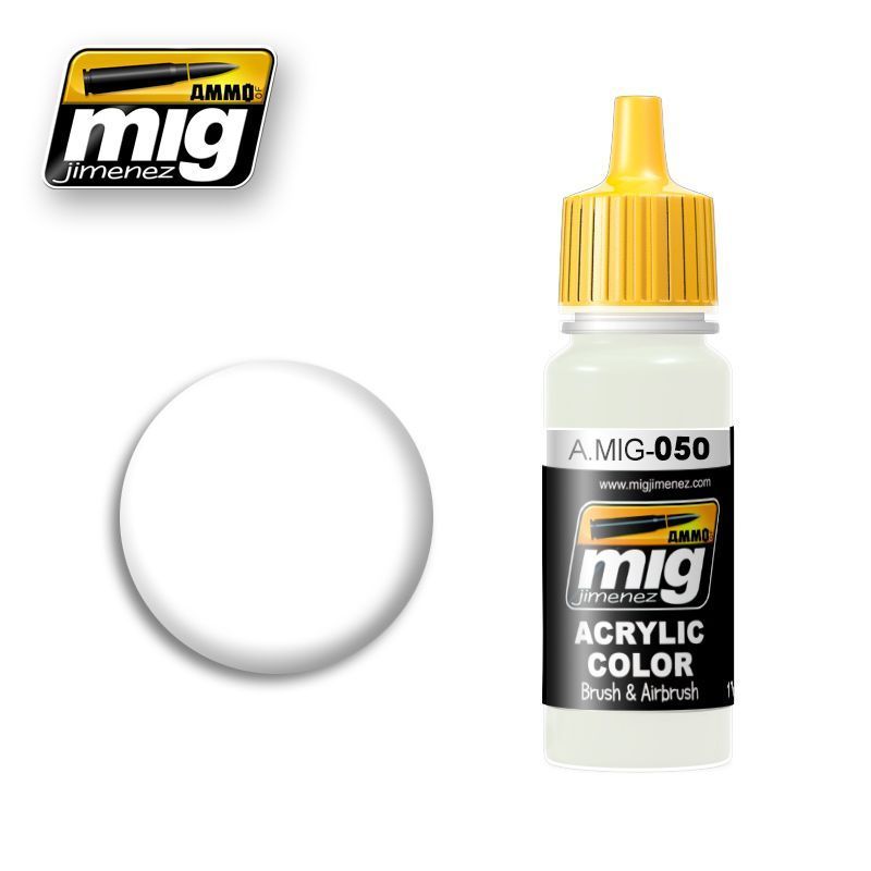 [ MIG0050 ] Mig Matt White 17ml