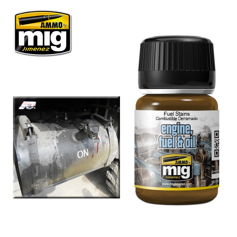 [ MIG1409 ] Mig Engine Fuel &amp; Oil Fuel Stains 35ml