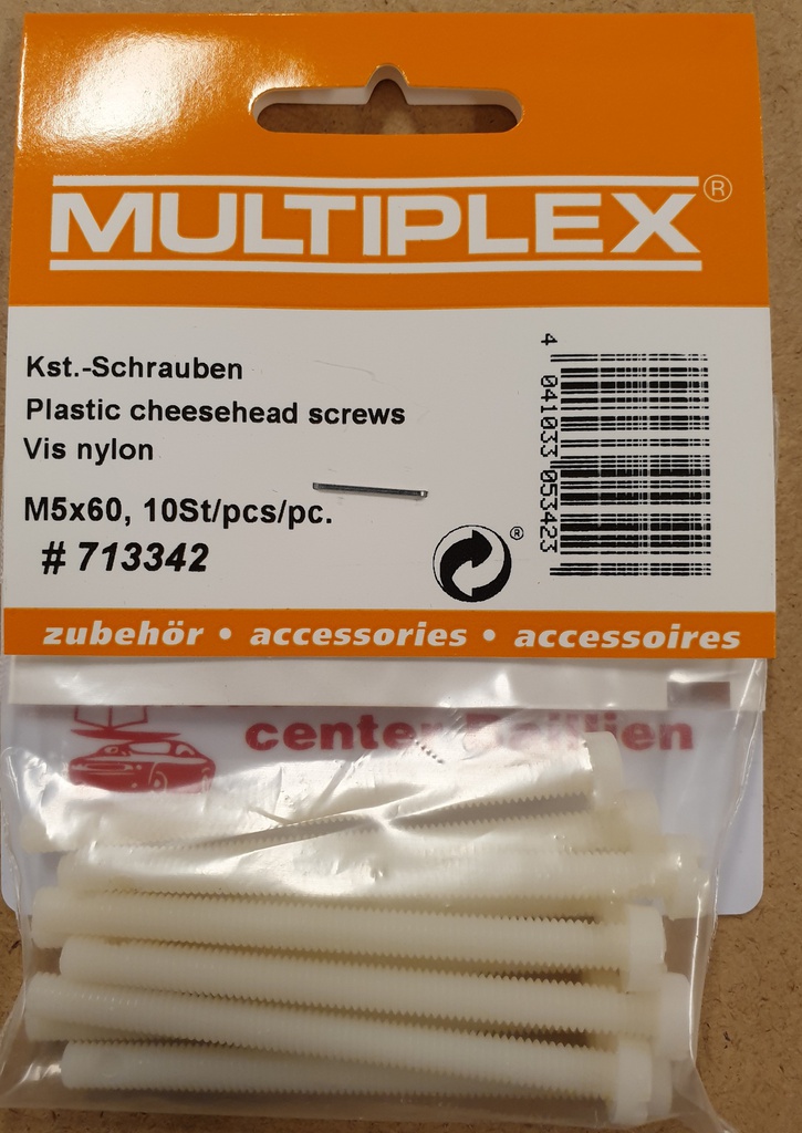 [ MPX713342 ] Multiplex KST.-SCHRAUBEN M5 X 60