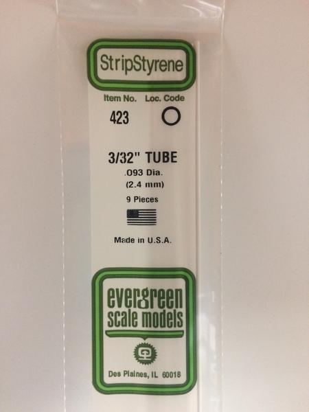 [ EG423 ] Evergreen EG Buis 610 x  2,4 mm (9p.)