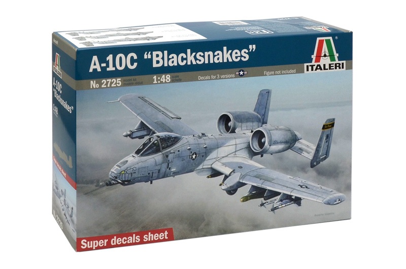 [ ITA-2725S ] Italeri A-10C &quot;Blacksnakes&quot; 1/48 