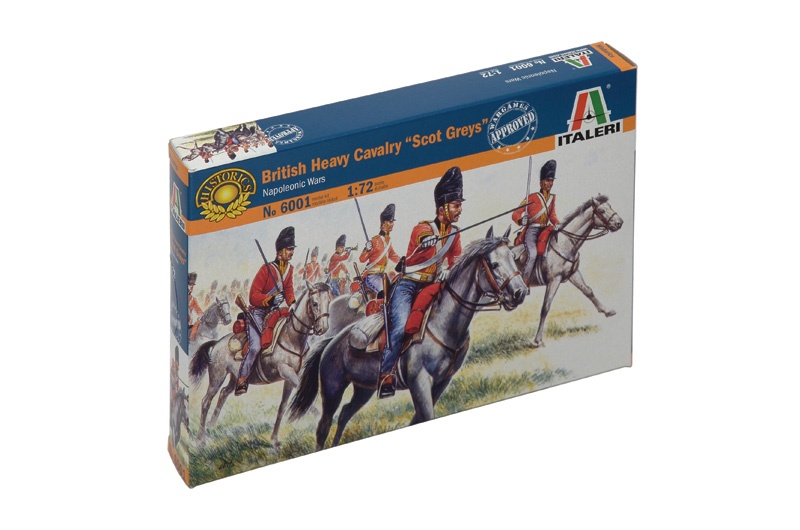 [ ITA-6001S ] Italeri British Heavy Cavalry &quot;Scot Greys&quot; 1/72