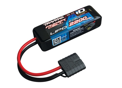 [ TRX-2820X ] Traxxas LIPO BATTERIJ 7,4V 2200MAH 25C-TRX2820X - PROMO normaal € 44.95