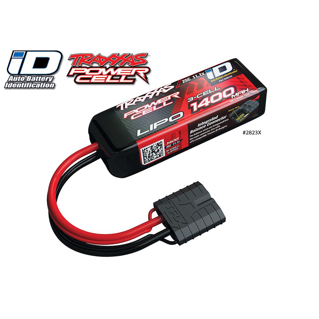 [ TRX-2823X ] Traxxas 11.1V 3S 1400Mah 25c - TRX2823X 