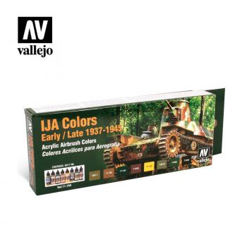 [ VAL71160 ] Vallejo IJA Colors Early/Late 1937-1945 (8)